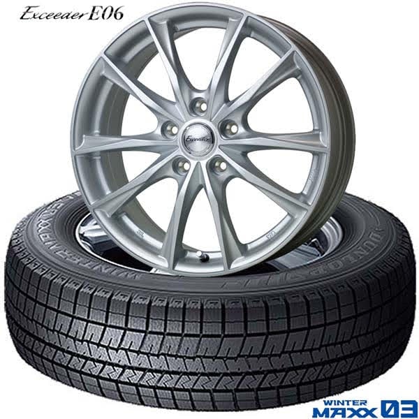 å WINTER MAXX03 & Exceeder E06ååɥ쥹&ۥ4ܥå