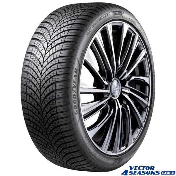 225/55R18 グッドイヤー Vector4Seasons 4本 ハリアー等 225/55R19 99V〈4本〉｜グッドイヤー VECTOR 4SEASONS GEN-3