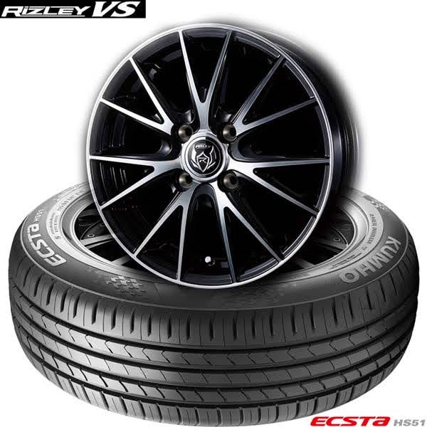 165/50R15 73V ｜クムホ ECSTA HS51〈エクスタ HS51〉 ＆WEDS RIZLEY
