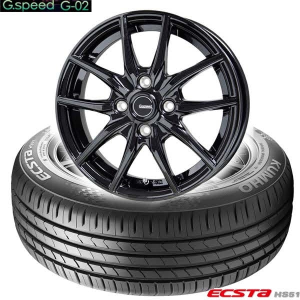 165/50R15 73V ｜クムホ ECSTA HS51〈エクスタ HS51〉 ＆G.speed G-02