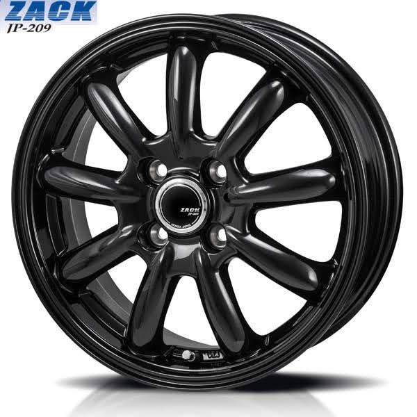 アルミ15X5.5J　ZACK-JP209　軽自動車用　5mmワイトレ付き ZACK JP-209｜15インチ×5.5〈4枚〉｜ザック JP-209｜アルミ