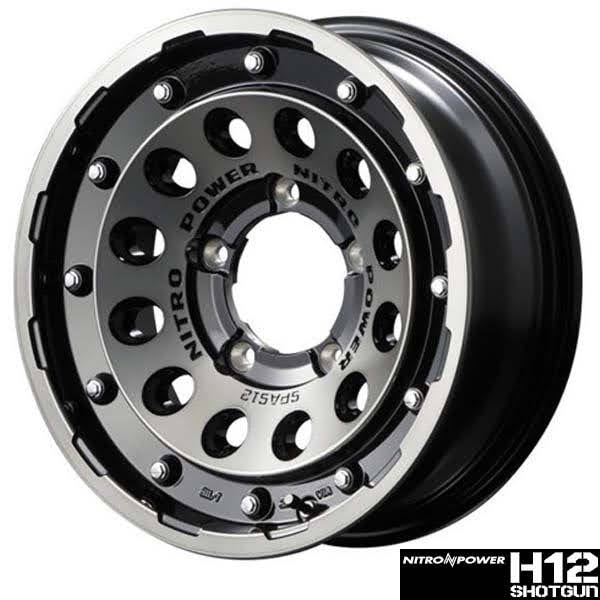 NITRO POWER H12 SHOTGUN〈BC/M〉｜16×6.0 -5 139.7 5H〈4枚