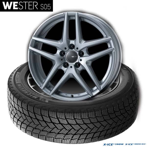 ミシュラン X-ICE SNOW｜225/55R17 101H XL｜& WESTER S05｜17×7.0+40 