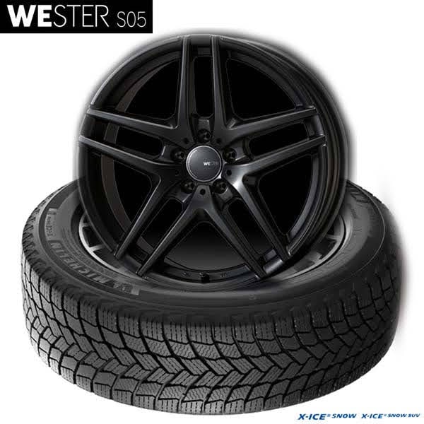 ミシュラン X-ICE SNOW｜225/45R18 95H XL｜& WESTER S05｜18×7.5+25 