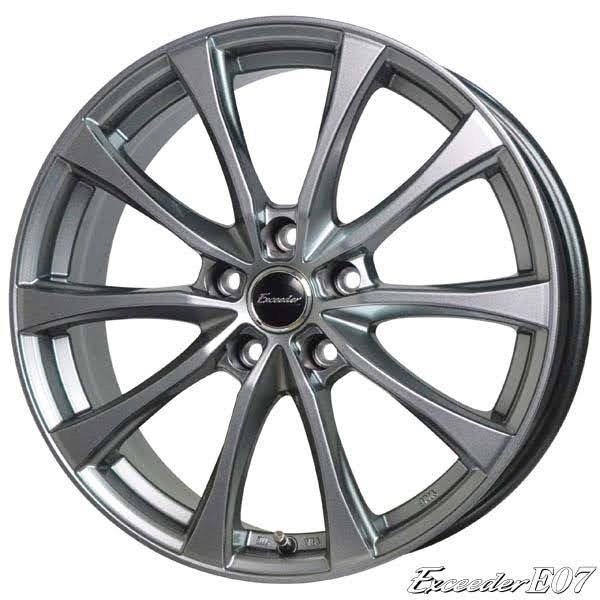 Exceeder E07｜18インチ×7.0〈4枚〉｜アルミホイール | 【アルミ