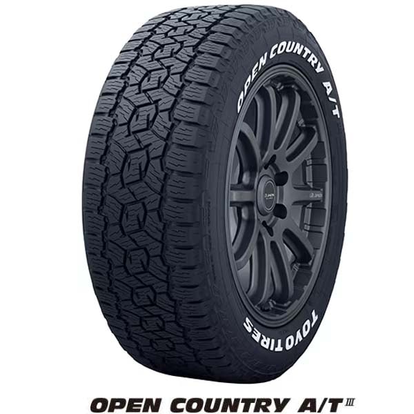 195/80R15 96S〈4本〉｜トーヨーOPEN COUNTRY A/T III｜ホワイトレター