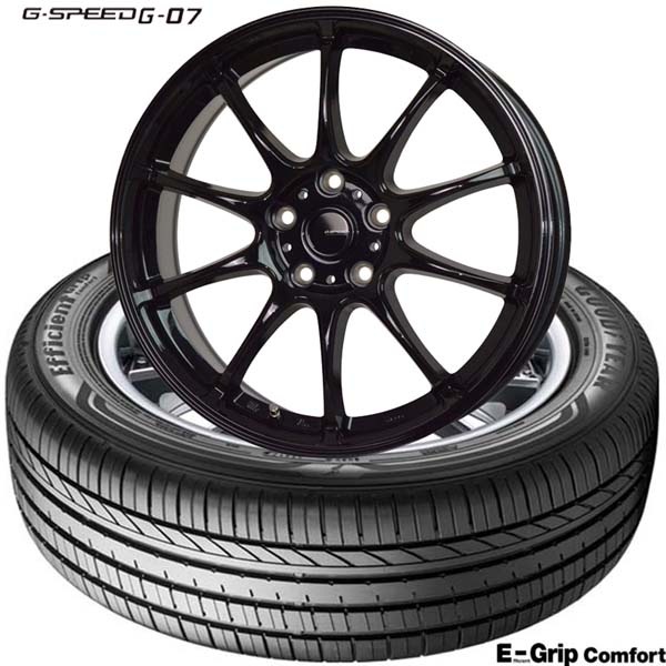 215/45R18 93W XLååɥ䡼EfficientGrip Comfortǳ񥳥եȥӡG.speed G-07åۥ4ܥå