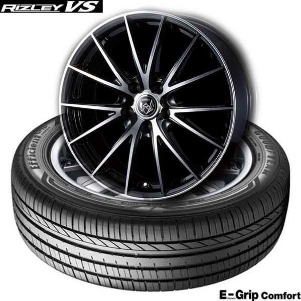 185/65R15 88H¡Ã¥°¥Ã¥É¥¤¥ä¡¼EfficientGrip Comfort¡ÒÄãdzÈñ¥³¥ó¥Õ¥©¡¼¥È¥¿¥¤¥ä¡Ó¡õ¥¦¥§¥Ã¥ºRIZLEY VS¡Ã¥¿¥¤¥ä¥Û¥¤¡¼¥ë4ËÜ¥»¥Ã¥È