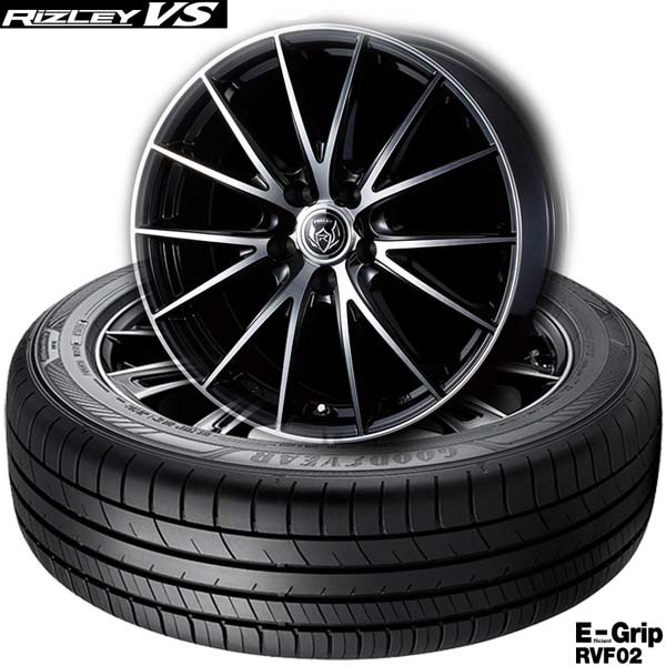 205/55R17 95V XL¡Ã¥°¥Ã¥É¥¤¥ä¡¼EfficientGrip RVF02¡Ò¥ß¥Ë¥Ð¥óÍÑÄãdzÈñ¥¿¥¤¥ä¡Ó¡õ¥¦¥§¥Ã¥ºRIZLEY VS¡Ã¥¿¥¤¥ä¥Û¥¤¡¼¥ë4ËÜ¥»¥Ã¥È