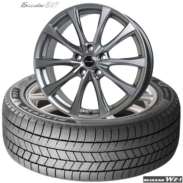 225/50R18 95Q〈4本セット〉｜ブリヂストン BLIZZAK WZ-1 & Exceeder 