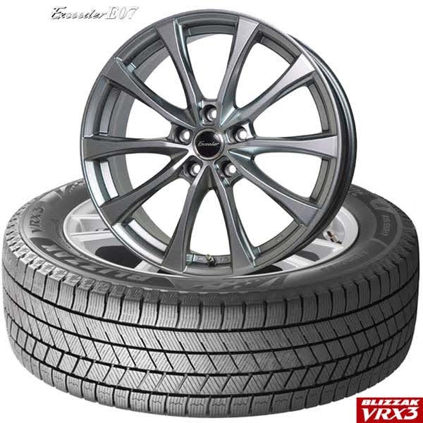225/55R18 102Q XL4ܥåȡӡå֥¥ȥ BLIZZAK VRX3 & Exceeder E07ååɥ쥹ۥ륻å