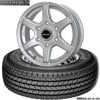 �ϥ���������195/80R15 107L��4�ܥ��åȡӡå襳�ϥ� ice GURD iG91 & BISON BN-04�å����åɥ쥹��������ۥ����륻�å�