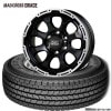 �����Х��195/80R15 107L��4�ܥ��åȡӡå襳�ϥ� ice GURD iG91 & MAD CROSS GRACE�å����åɥ쥹��������ۥ����륻�å�