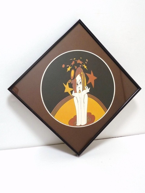 70's JOHN LUKE EASTMAN 絵 | ANTIQUE -アンティーク-,サイン