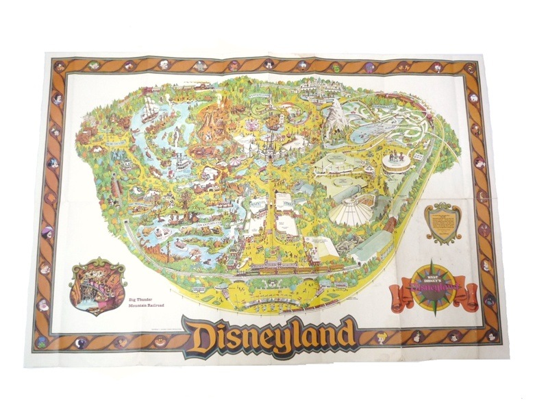 1979年 WALT DISNEY'S ディズニーランド オリジナルMAP | ANTIQUE