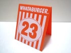 Whataburger��Waiting Plate����23�֡�