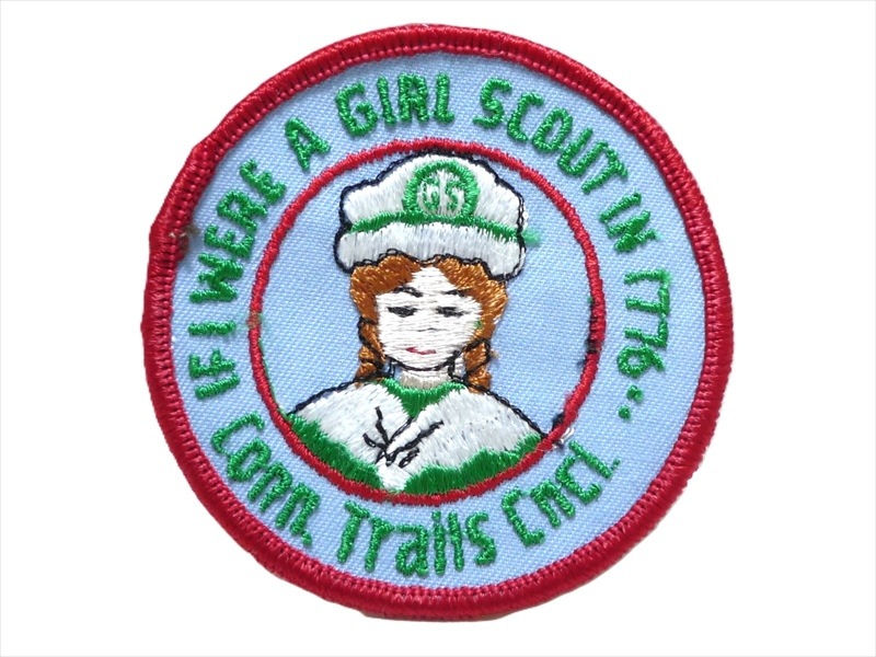 70�ǣ� CONN.TRAILS CNCL. If I Were A Girl Scout in 1776.. ��åڥ�