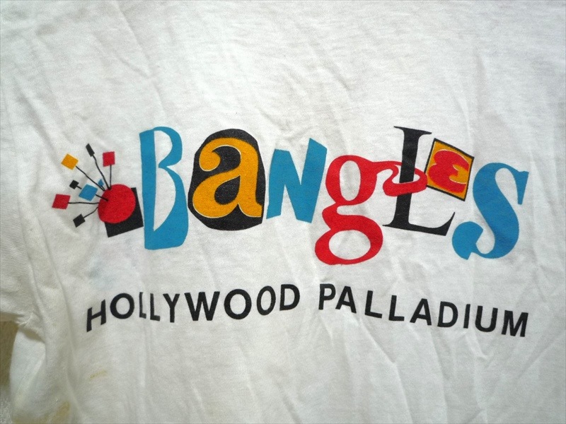 80's The Bangles バンドTシャツ | T-SHIRT -Tシャツ-,ロックTシャツ