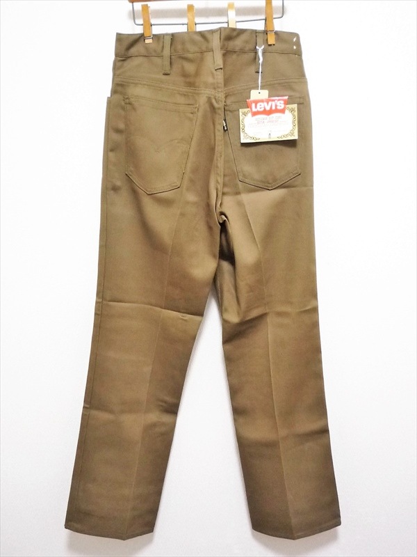 70's Levi's STA-PREST ピケ BIG E デッドストック | DEAD STOCK