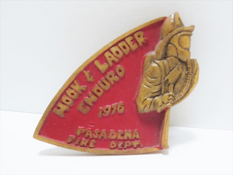 1976ǯHOOKLADDER ENDURO PASADENA FIRE DEPTԥХå