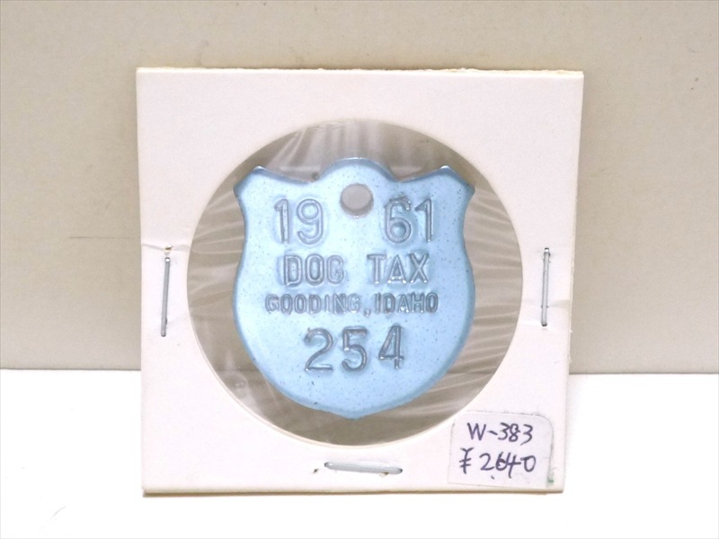 1961ǯ ɥå饤󥹥 DOG TAX254