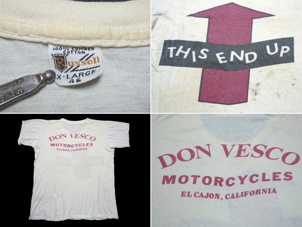 60��s��DON VESCO MOTORCYCLES THIS END UP