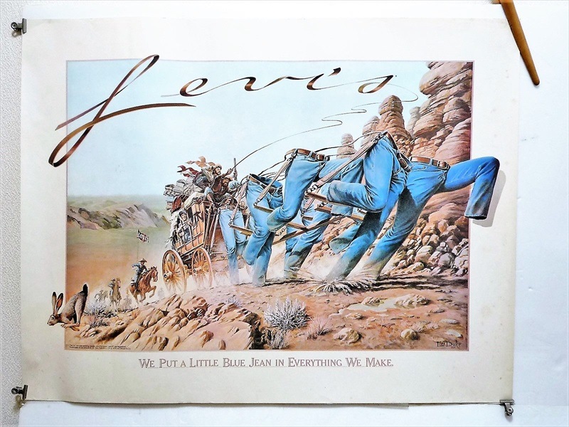 1979ǯ��Levi's��We Put a Little Blue Jean in Everything We Make���ݥ�����