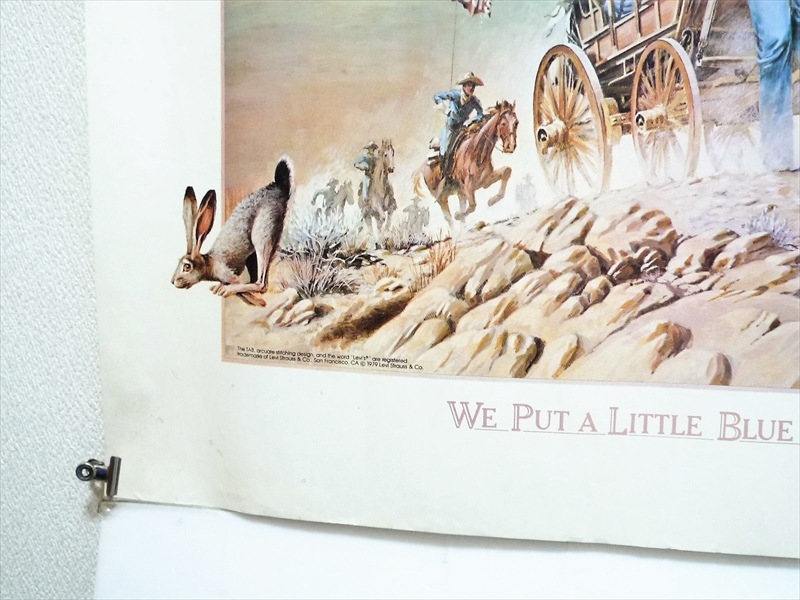 1979ǯ��Levi's��We Put a Little Blue Jean in Everything We Make���ݥ�����