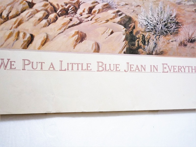 1979ǯ��Levi's��We Put a Little Blue Jean in Everything We Make���ݥ�����