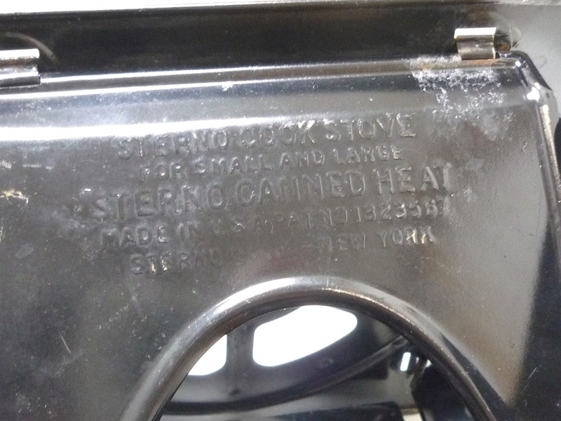 STERNO COOK STOVE