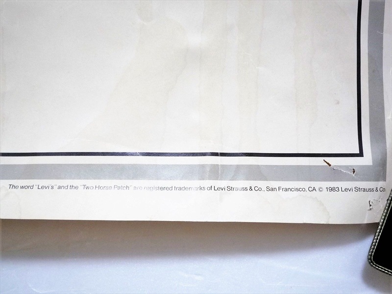 1983ǯ��LEVI'S��Two Horse Patch �ݥ�����