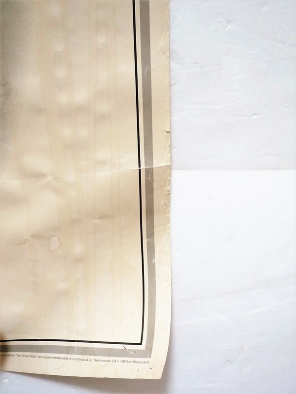 1983ǯ��LEVI'S��Two Horse Patch �ݥ�����