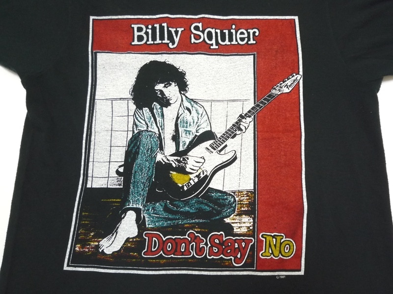 1981ǯ��Billy��Squier�����ɥĥ���T
