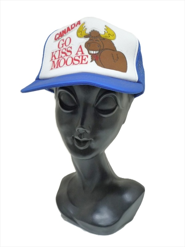 90's CANADA Go Kiss A Moose メッシュキャップ | HAT -帽子