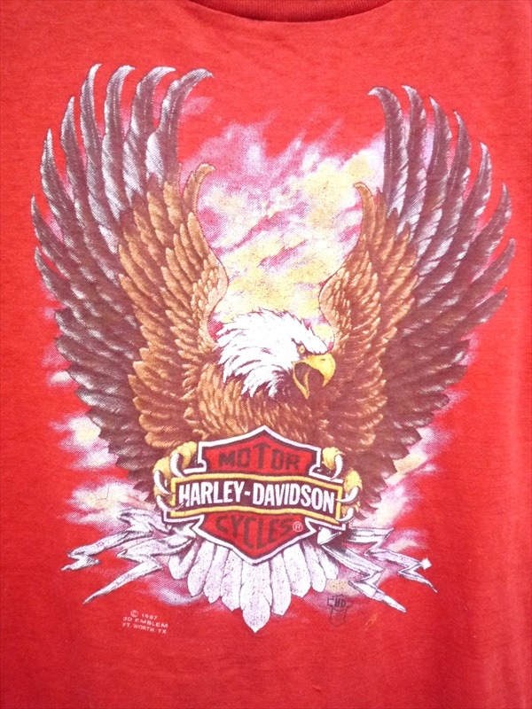 80�ǣ� HARLEY-DAVIDSON 3D EMBLEM T�����