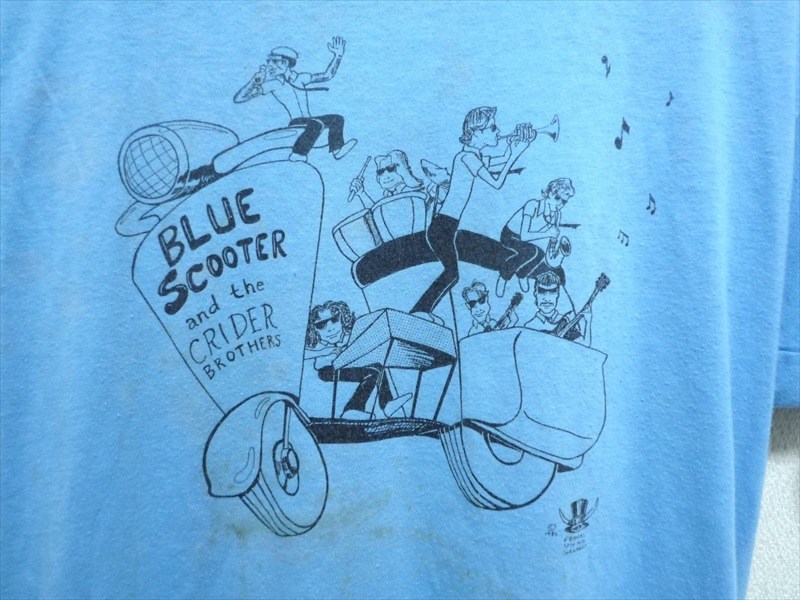 80ǣBLUE SCOOTER and the CRIDER BROTHERST