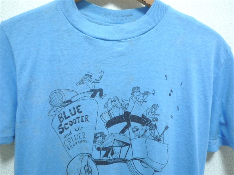 80ǣBLUE SCOOTER and the CRIDER BROTHERST