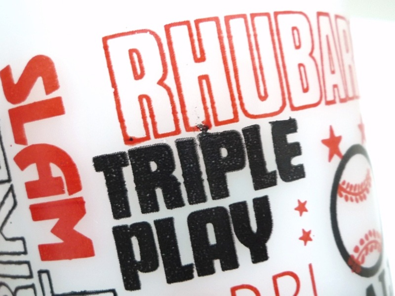 Rhubarb Baseball Grand Slam Strike Out RBI�����饹�٥���