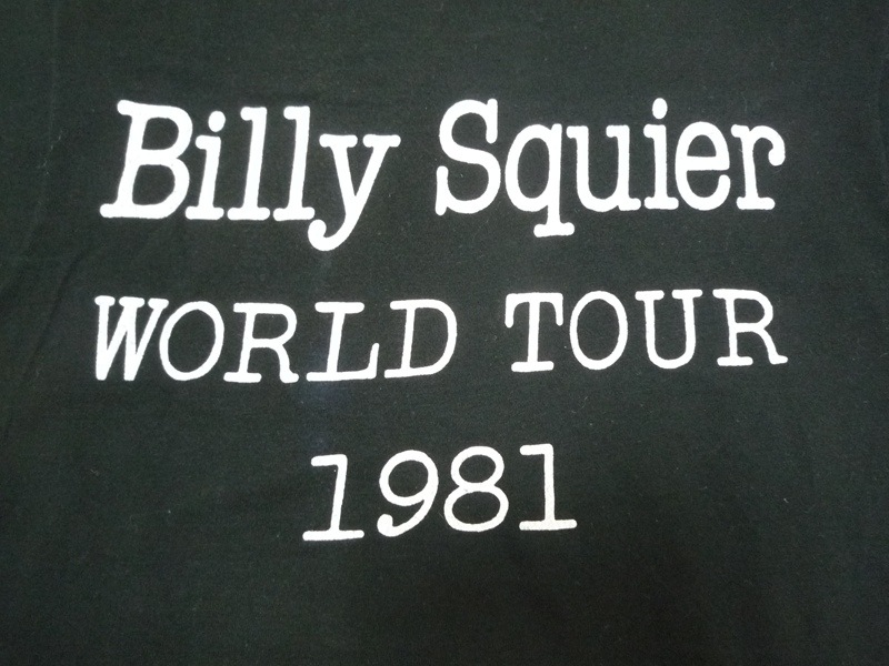 1981ǯ��Billy��Squier�����ɥĥ���T