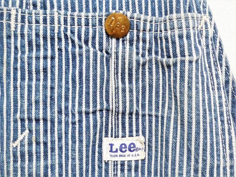70's Lee ヒッコリーオーバーオール | BOTTOMS -ボトム