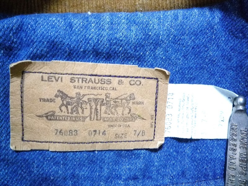 70�ǣ�Levi's76083-0714���ǥ˥�ơ��顼�ɥ��㥱�å�