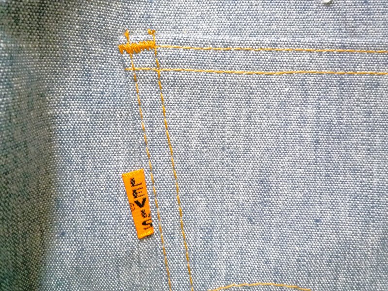 70�ǣ� LEVI'S784-2513 BIG BELL W28 L34 �ǥåɥ��ȥå�
