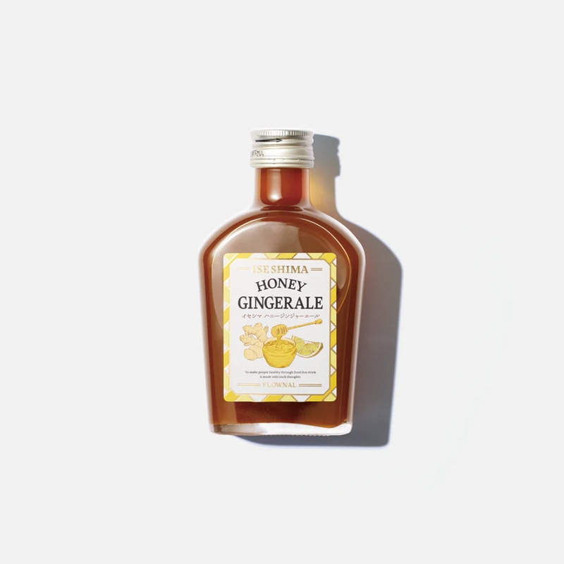 イセシマハニージンジャーエール 200ml フローナル 伊勢 クラフトジンジャエール