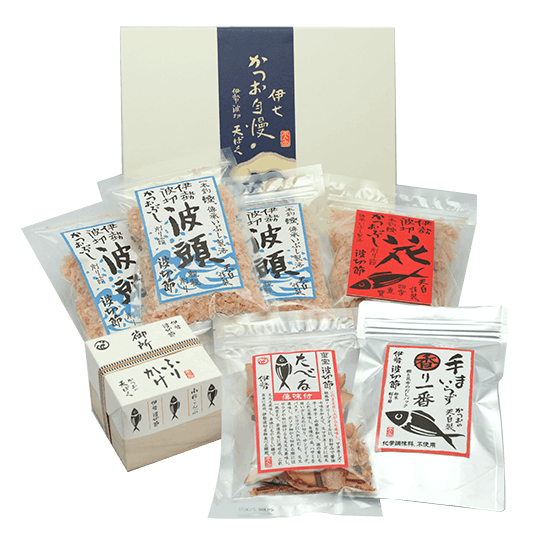 かつおの天ぱく 鰹節 波切節 かつお自慢セット KT-60