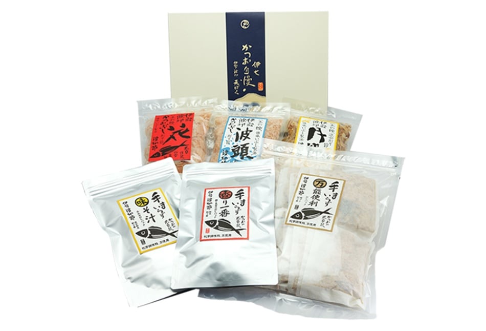かつおの天ぱく 鰹節 波切節 かつお自慢セット K-132
