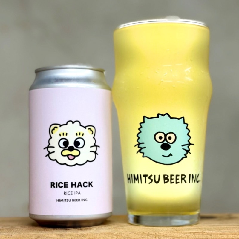 ひみつビール RICE HACK ライスハック 350ml 1本 クラフトビール 三重県伊勢市二見町 地ビール 【クール便指定】