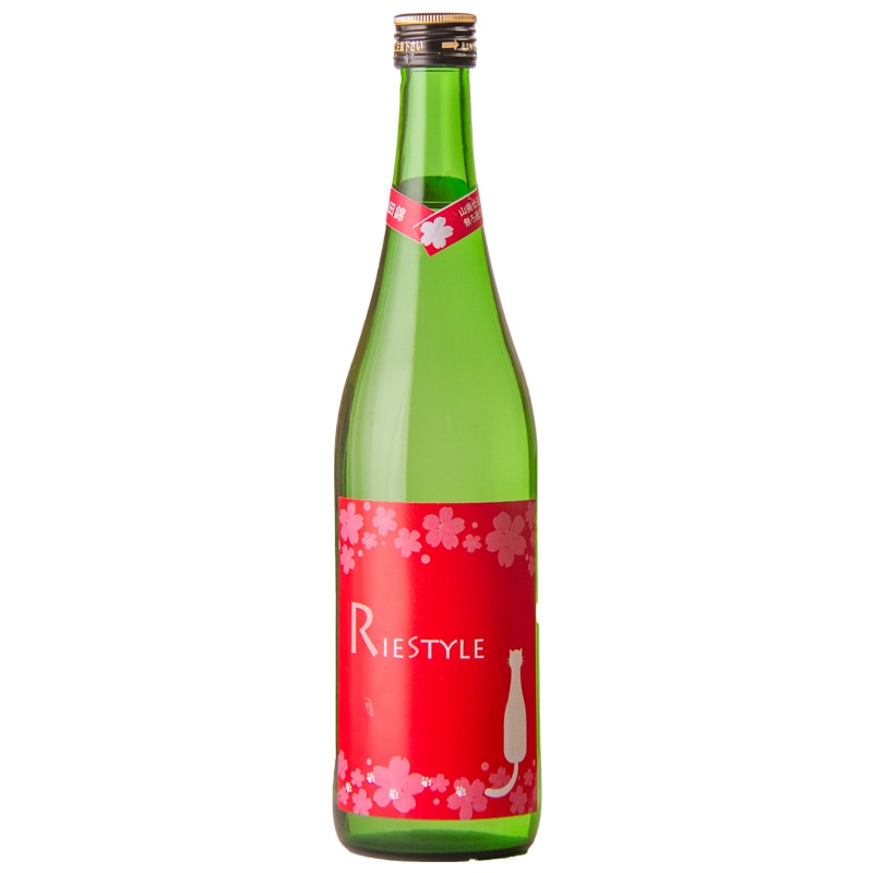 RIE STYLE リエスタイル 桜バージョン 山廃純米無濾過生原酒 山田錦 720ml｜ 森喜酒造場：三重県伊賀 【クール便指定】