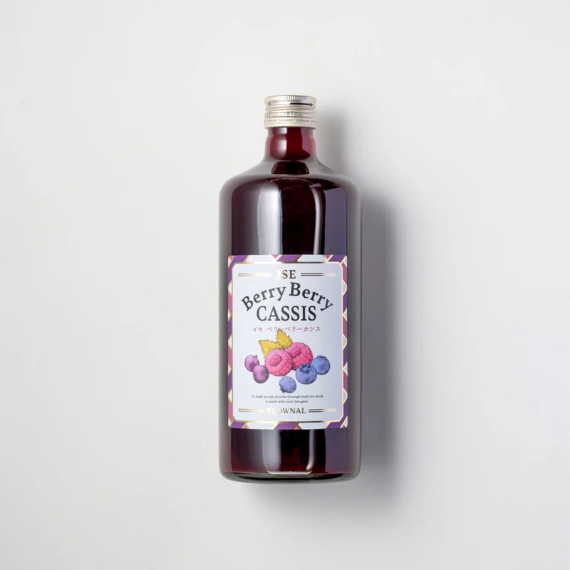 【新発売】ベリーベリーカシス 720ml フローナル 伊勢 カシスシロップ