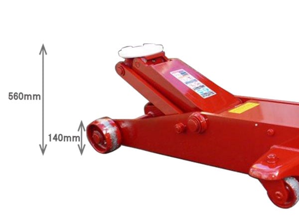 エアージャッキ 低床型 10t ASJ-100ML マサダ MASADA 法人のみ配送