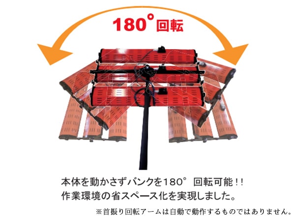 スタンダード カーボン ヒーター 塗装 乾燥機 回転アーム カーボン